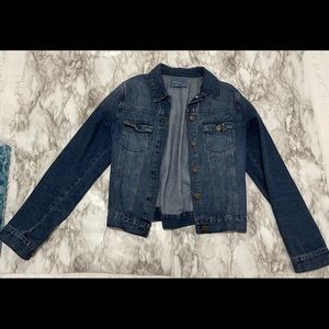 Demin Jacket with Corset back